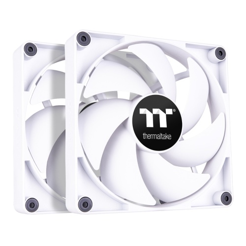 CT120 PC Cooling Fan White (2-Fan Pack)