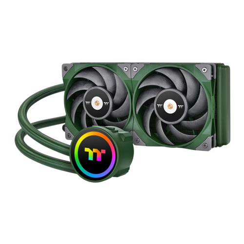 TOUGHLIQUID 240 ARGB Sync Racing Green All-In-One Liquid Cooler